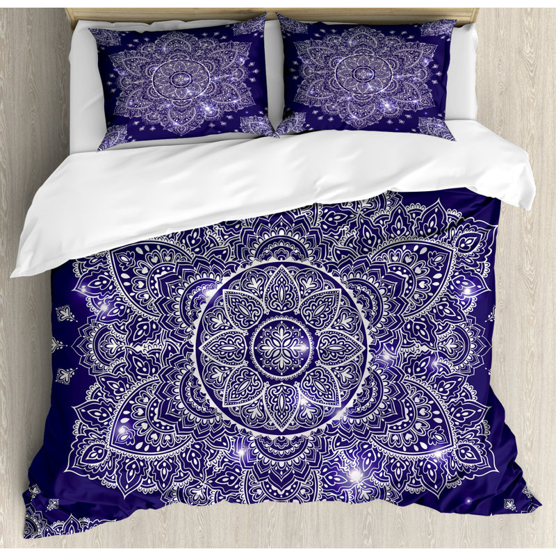 Melby 260 TC Duvet Cover Set, Double - 2 Standard Pillowcases