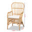 Fauteuil en rotin l 24 po Cannedy
