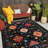 4x6 ft Area Rug for Living Room, Washable Boho Rug, Non-Slip Vintage Rug Stain Resistant Indoor Large Carpet for Bedroom, Classroom, Dorm, Dining Room-1535540737-1539724502