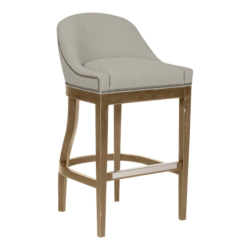 Tabouret de bar 40 po Vanguard Calloway, Tuck métal, Hampton