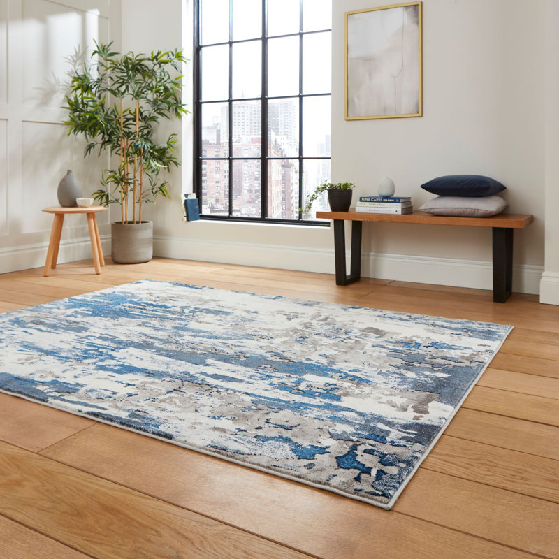 Apollo area rug Machine Woven Rectangle Grey