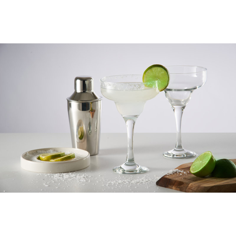 Entertain 295ml Stainless Steel Margarita Glass Set