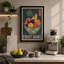 Fruit Bowl, Art Deco - Wrapped Canvas-866952944-866952951
