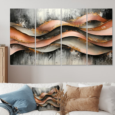 Kinetic Energy Of Optical aves III - Energy Art Wall Decor - Modern Wall Art
