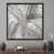 Black Floater Framed