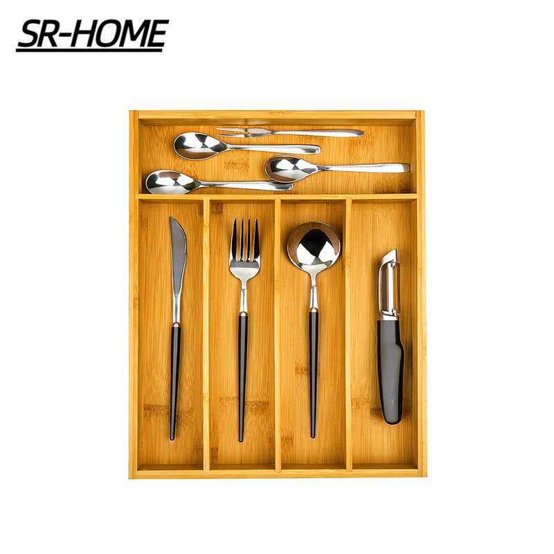 Rangement de tiroir pour ustensiles de cuisine et ustensiles de cuisine H 2 po x l 13,8 po x P 9,9 po Gia