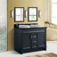 Ensemble de meuble-lavabo double 49 po Rouleau-1294142522