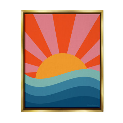" Sun Rays On Sea " by Carrie Cantwell
