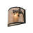 Rustic Lodge Flush Mounted Sconce