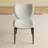 Modern Hourglass Dining Table Set Sintered Stone Elegant Design Versatile Usage