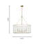 Thom Filicia Winslow Dining Room Chandelier With Clear Shade-6572297-6572299-6572304