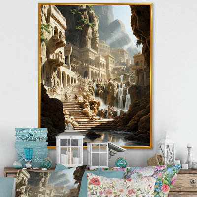 "Datra", art du pèlerinage Hadj IV, reproduction d'art sur toile