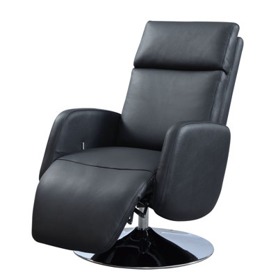 Sidonie Leather Swivel Power Recliner