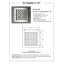 Grille en fonte d'aluminium Achtek 6 po x 6 po-102715429-107248014