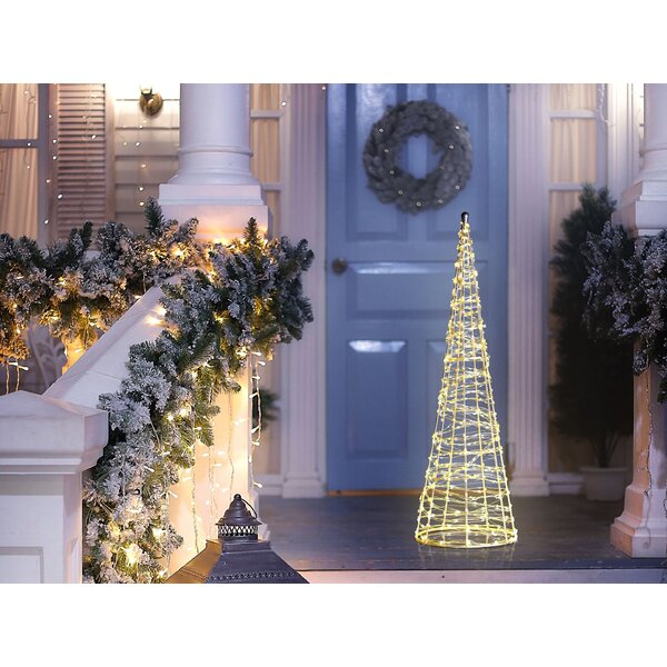 LED Baum Winterbirke 160 cm 152 LED warmweiß innen und Außen