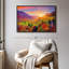 Nature, impression sur toile «Mountain Autumn Sunrise»-101457498