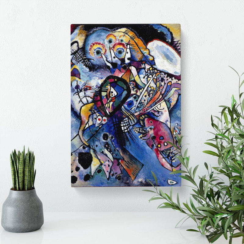 Two Ovals by Wassily Kandinsky - Wrapped Canvas, 50cm H x 35cm W x 3cm D