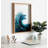 Wave Framed Glass Wall Art