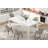 Industrial Dining Table for 6, Wooden Long Dinner Table with Mortise Tenon Design, Kitchen Table with Sturdy Metal Legs-2093556845-2093556851