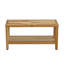 Banc de douche en teck de 36 po de largeur
