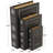 Emmanual 3 Piece Manufactured Wood Book Box Set