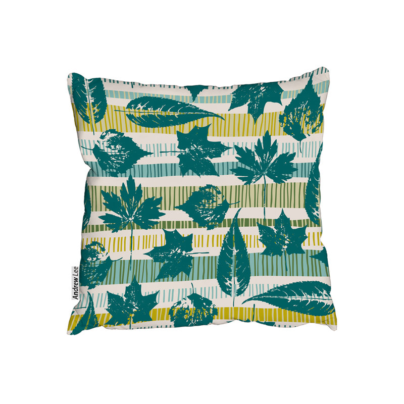 Indoor / Outdoor Abstract Square Cushion, 60cm x 60cm