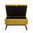 Mid-century modern square storage Ottoman-431949582