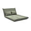2 Seater Chenille Sofa Bed