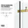 Elan E-class 48" W x 36" D x 82" H Sliding Frameless Shower Enclosure with 3/8" Clear Glass&Base