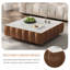 Table basse 36 po Mid-Century Modern