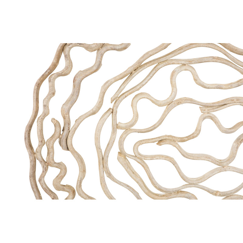Vine Wall Flower, Large, Bleached