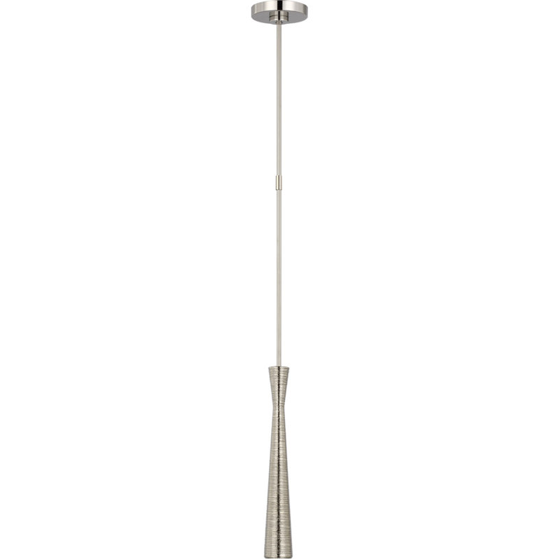 Kelly Wearstler Utopia Mini Pendant, Polished Nickel, Polished Nickel