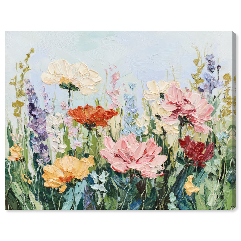 Paysage d'été sur toile Summer Abundance III par Art Remedy, Toile tendue, H 24 po x l 30 po