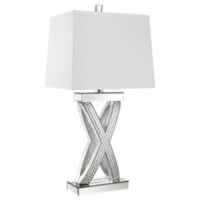 Lampe de table en bois Dominick