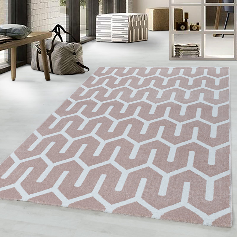 Tangier Geometric Flatweave Area Rug, Rectangle 240 x 340cm