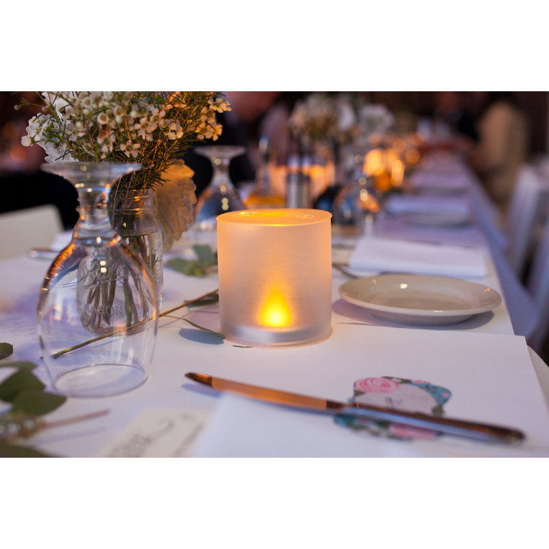 Amber Solar Inflatable Flameless Candle Lantern