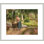 «Washeratrice at Eragny» par Camille Pissarro, impression giclée encadrée