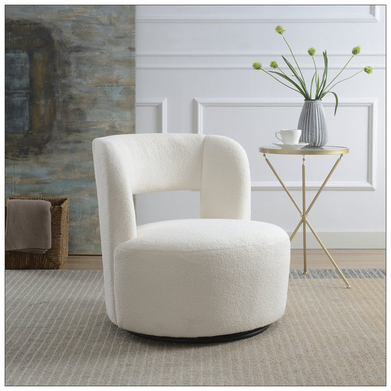 Chaises d'appoint pour le salon, Crème, crème