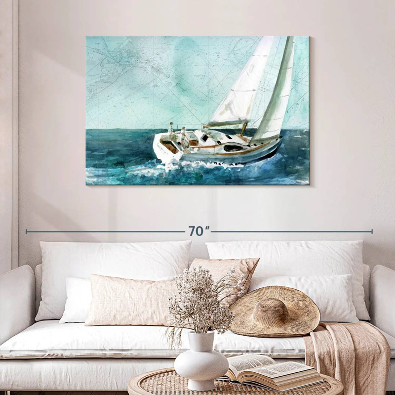 Senne Coastal Sail, 30" H x 45" W