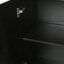 Buffet 59,8 "avec motif en nid d'abeille, armoire d'appoint moderne
