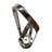 Decorative Sculptural Metal Candle Holder for Tabletop Accent - Modern Pillar Candlestick Holder for Entryway or Console Decor-501460911-501460910
