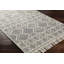 Tapis gris anthracite / beige à tissage plat Anelisse-508908009