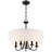 Ciriclio 5 - Light Dimmable Drum Chandelier