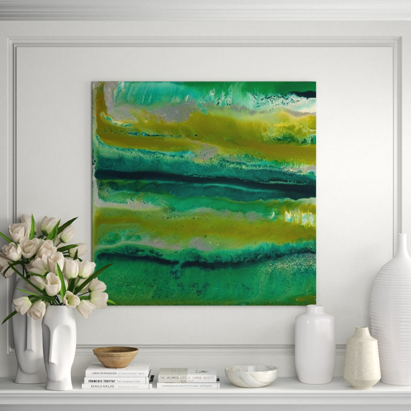 Trifle IV Painting by Danielle Davis, Outdoor, 36" H x 36" W x 1.5'' D