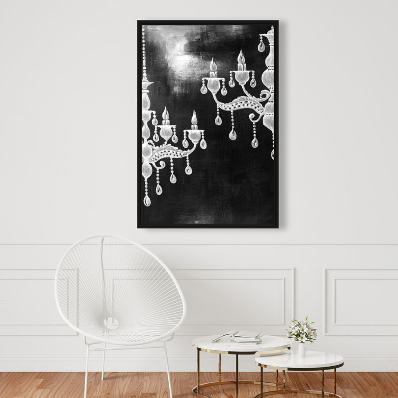 " White Chandeliers "