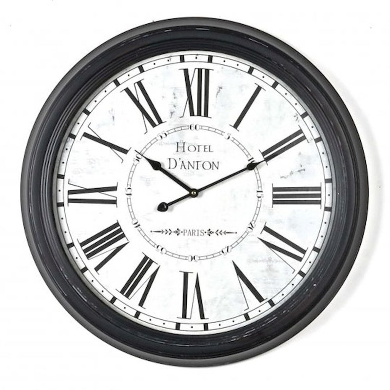 Horloge murale 20,2 po hotel d’anton Armando