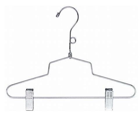 Metal Hangers With Clips for Skirt/Pants (Set of 50) Only Hangers Inc.