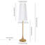 Lampe sur pied 60 po Yana-296100956