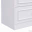 Armoire de rangement arquée avec portes et tiroirs en verre trempé-1261321592