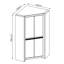 Matranga 2 Door Manufactured Wood Wardrobe